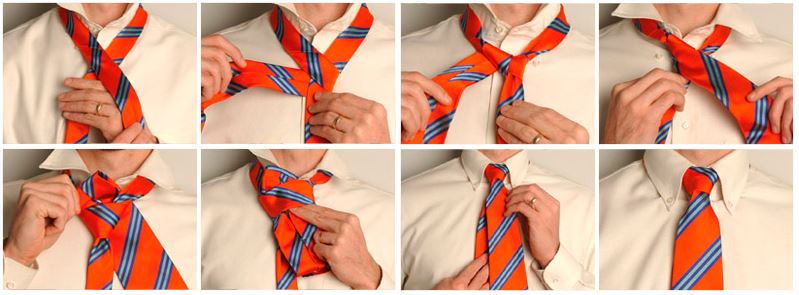 Универсальный узел галстука